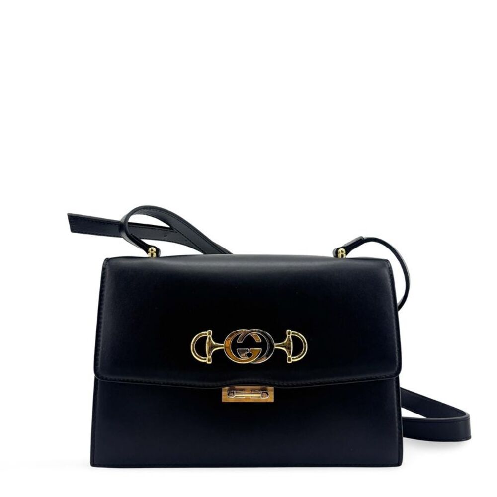 Gucci Zumi Small Shoulder Bag Black
